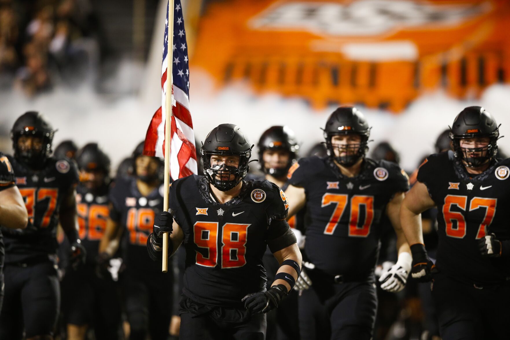 Nov. 13: OSU 63, TCU 17